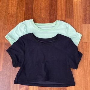 Set Active Terry Cloth Shirts - Two Items